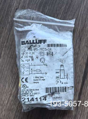 议价BALLUFF巴鲁夫 B0S01F8 BOS 18M-PS-详谈