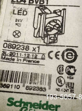 XB4系列ZB4BVB1运行指示灯，2个 15详谈报价