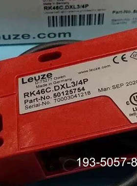 LeuzeRK46C.DXL3/4P传感器50详谈报价