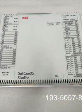 ABB模拟扩展单 SATTCON05 SDA492详谈报价
