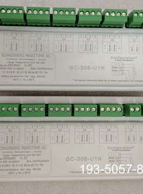 KONGSBERG MARITIME AS  GC306U1详谈报价