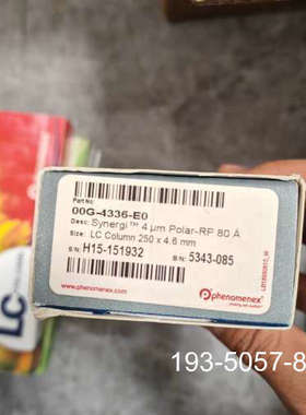 飞诺美00G-4336-E0，出Phenomenex品牌详谈报价