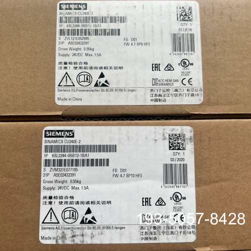 原装正品变频器控制单6SL3244-0BB12-1BA1价格详谈