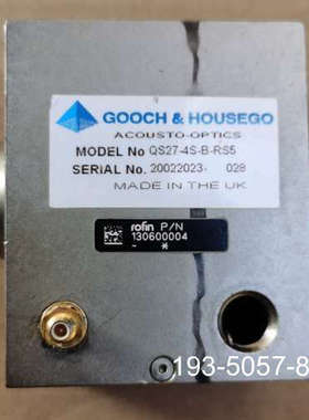 原装正品Gooch&Housego古奇QS27-4S-B-RS5 激价格详谈
