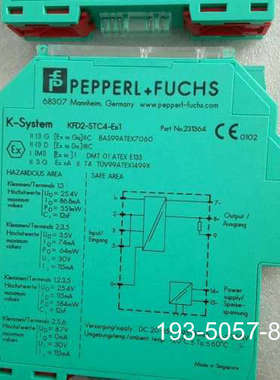 议价倍加福安全栅KFD2-STC4-EX1有3个没有详谈