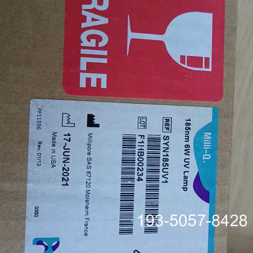 原装正品急售密理博185紫外灯，型号：SYN185UV1价格详谈