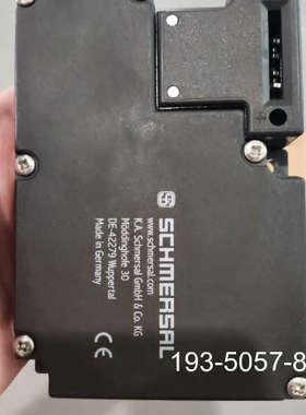 原装正品【速发】SCHMERSAL Safety interlo价格详谈