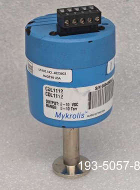 Mykrolis 真空计 CDL1112 RANGE:0-1详谈报价