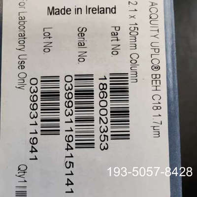 原装正品Z 沃特世Waters186002353 UPLC色谱柱价格详谈