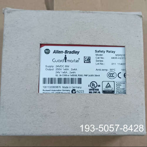AB安全继电器 MSR210P 440R-H23176，详谈报价