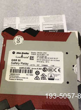 议价Allen-Bradley安全继电器AB GSR SI 44详谈