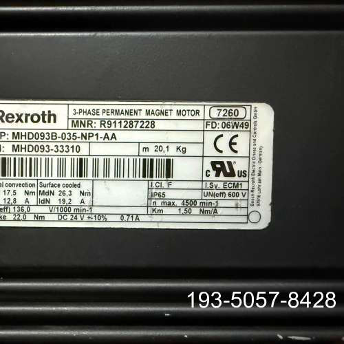 原装正品力士乐电机 MHD093B-035-NP1-AA价格详谈