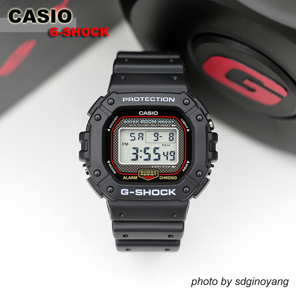 CASIO 卡西欧 G-SHOCK DW-5300-1BV 碟中谍 汤姆克鲁斯 全新结束
