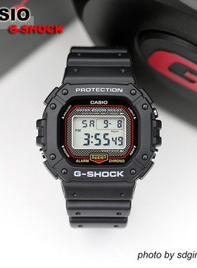 CASIO 卡西欧 G-SHOCK DW-5300-1BV 碟中谍 汤姆克鲁斯 全新结束