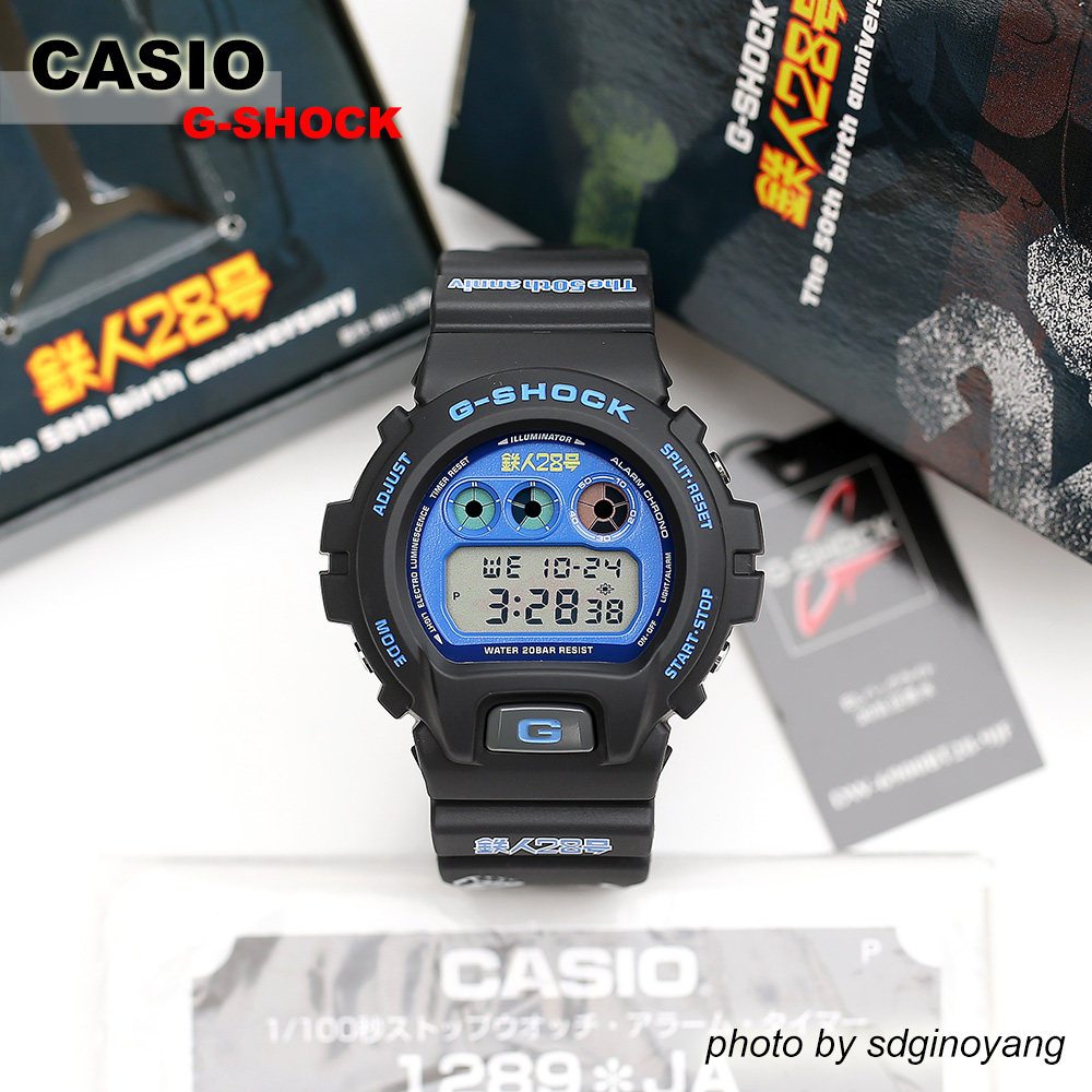 CASIO G-SHOCKx铁人28号 DW-6900BT28-9JF 50周年纪念版 全新结束