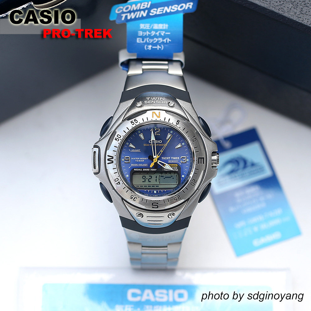 CASIO Sea-Pathfinder SPF-50DJ-7A2JF 海洋系列双传感器全新结束