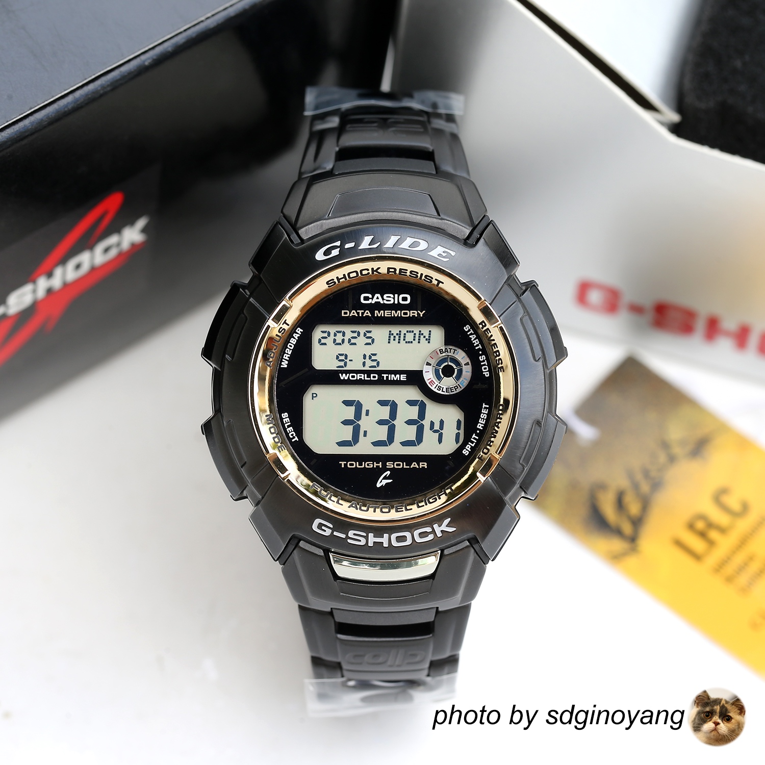 G-SHOCK重金属摩托腕表绝版数显