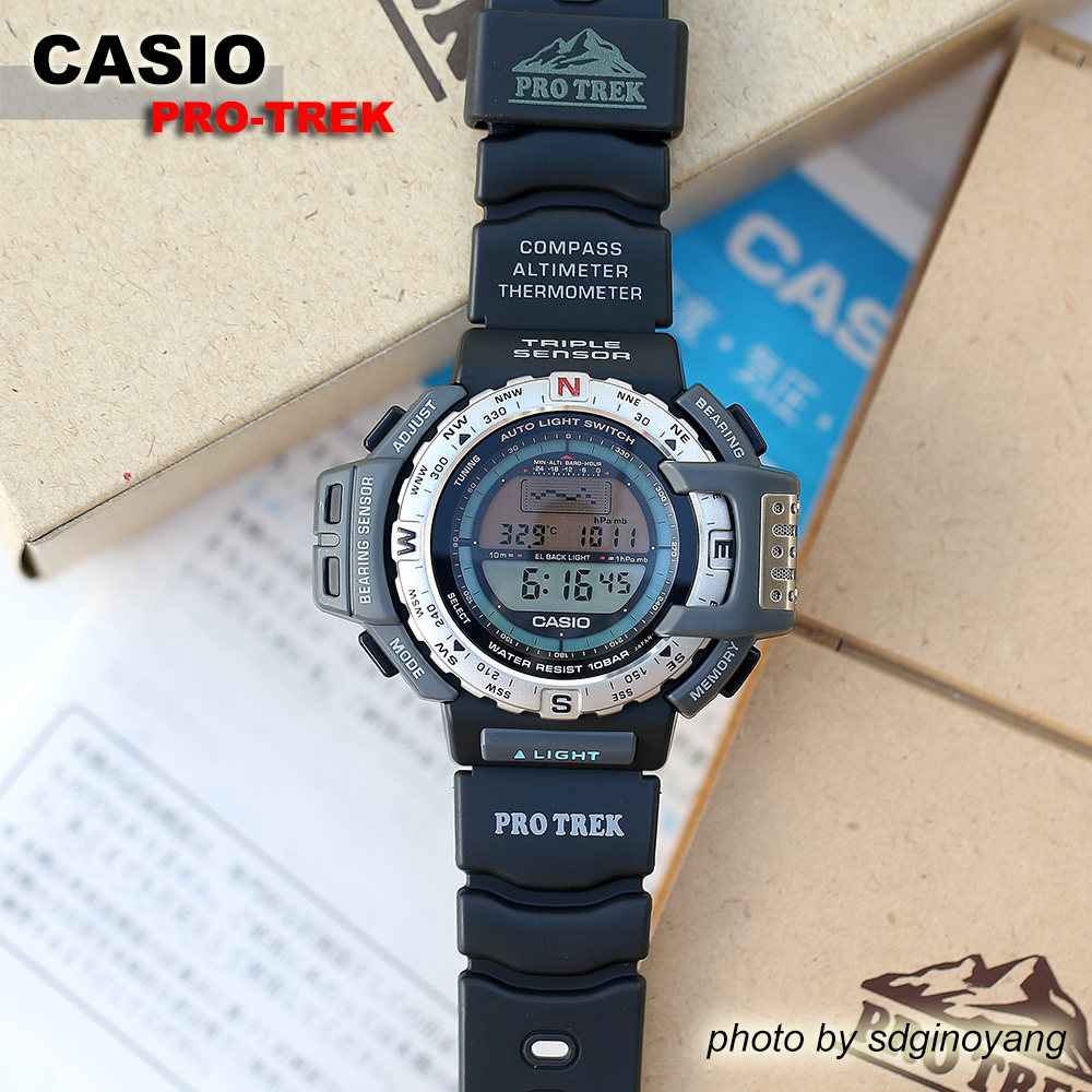 CASIO卡西欧PRO-TERK PRT-40-1T 1996年初代40机登山系列全新结束