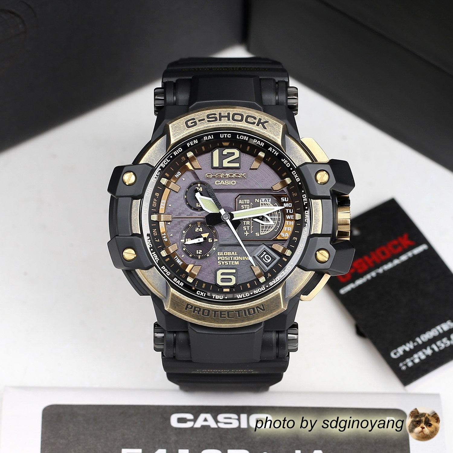 CASIO卡西欧G-SHOCK巴塞尔64钛卫星空霸GPW-1000TBS-1AJF全新现货