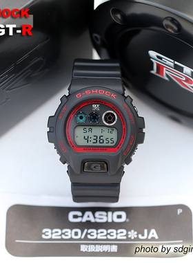 CASIO G-SHOCK x NISSAN GT-R DW-6900FS 2018纪念限定版全新结束