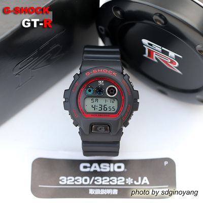 CASIO G-SHOCK x NISSAN GT-R DW-6900FS 2018纪念限定版全新结束