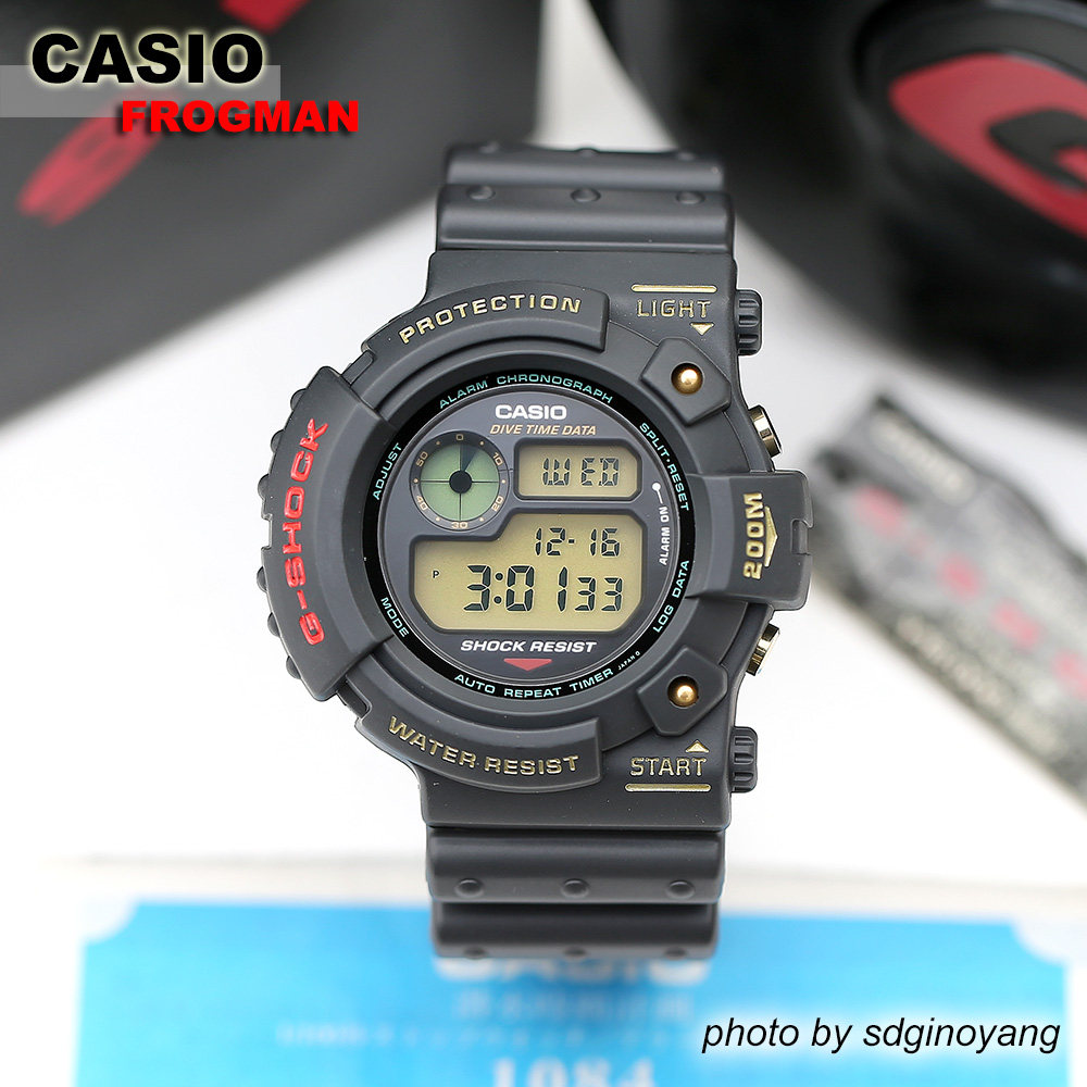 CASIO卡西欧G-SHOCK FROGMAN DW-6300-1C 日版2号机蛙人全新结束