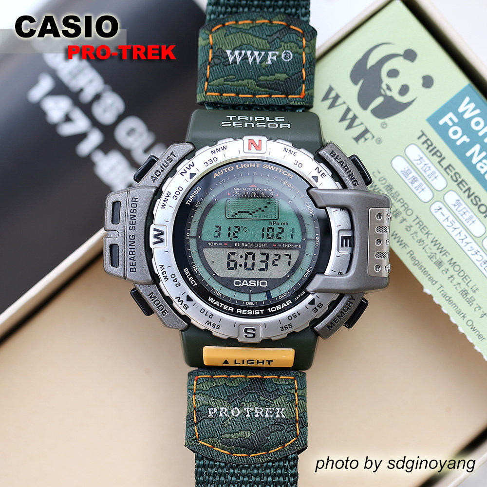 CASIO卡西欧PRO-TERK PRT-40WBJ-3T WWF世界自然基金会 全新结束