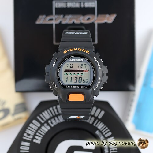 GSHOCK铃木一郎棒球联名限量腕表