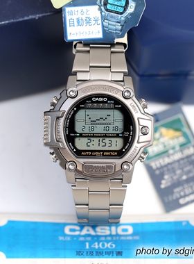 CASIO卡西欧PRO-TERK PRT-311J-1钛合金气压高度登山系列全新结束