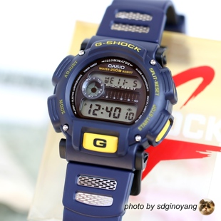 CASIO卡西欧G-SHOCK深蓝DW-9000-2VT海外军表1997年日产全新结束