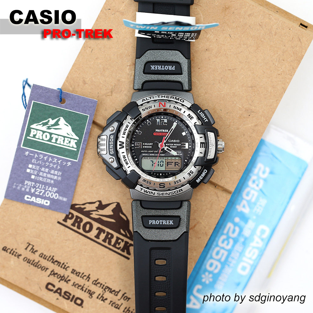CASIO卡西欧 PRO-TERK PRT-71J-1AJF 经典绝版登山指针版全新结束
