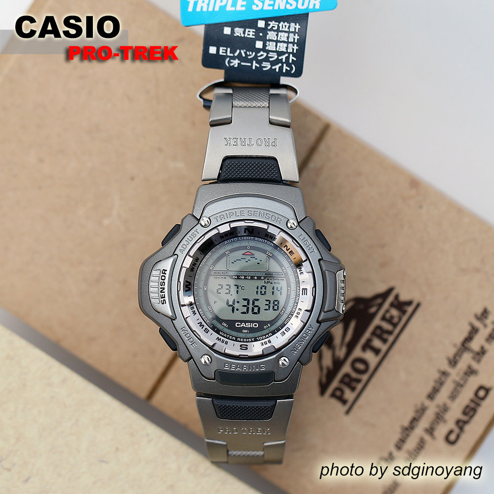 CASIO卡西欧PRO-TERK PRT-410TJ-7JR PRT-40登山气压 全新结束
