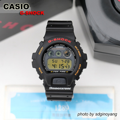 CASIO G-SHOCK BRIDGESTONE DW-6900B-9 普利司通初代 全新结束