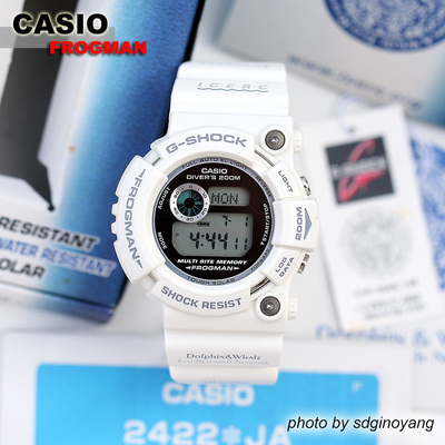 CASIO卡西欧G-SHOCK FROGMAN GW-206K-7JR(白蛙人ICERC)全新结束