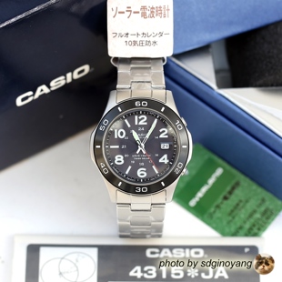 CASIO卡西欧OVERLAND 110DJ 1AJF初版 三指针指军事风全新结束 OVW
