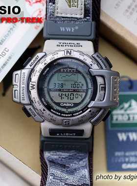 CASIO卡西欧 PRO-TERK PRT-40WWJ-5T WWF世界自然基金会 全新结束