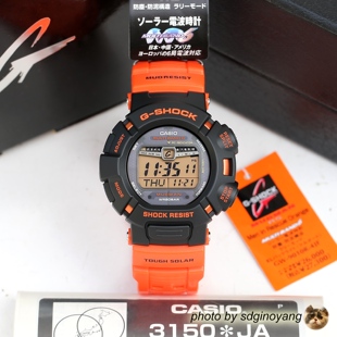 CASIO卡西欧G-SHOCK GW-9010R-4JF 救援橙色电波泥人全新结束