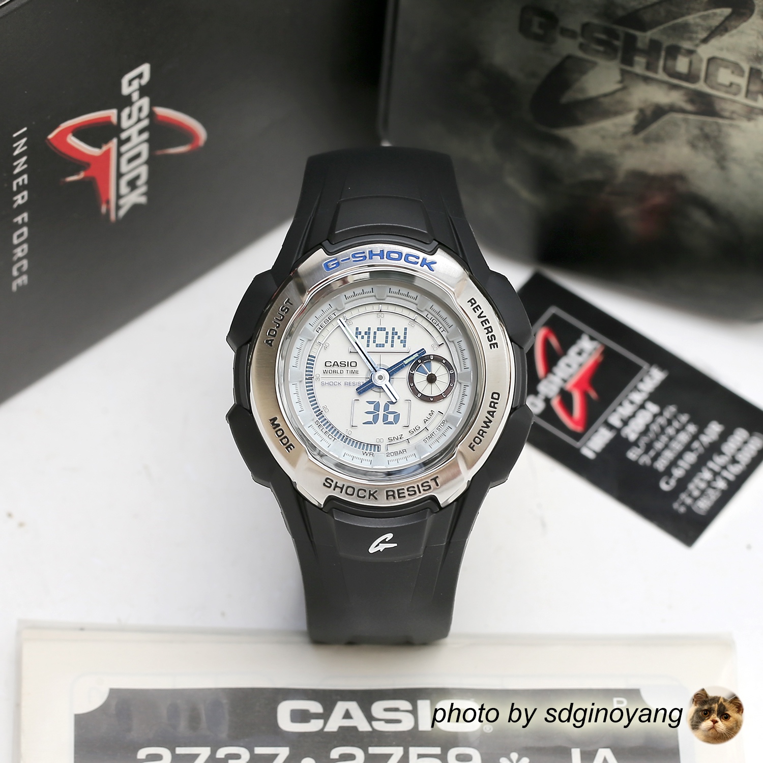 CASIO卡西欧G-SHOCK火狐白面FRIE机车G-610-7AJR限量绝版全新现货