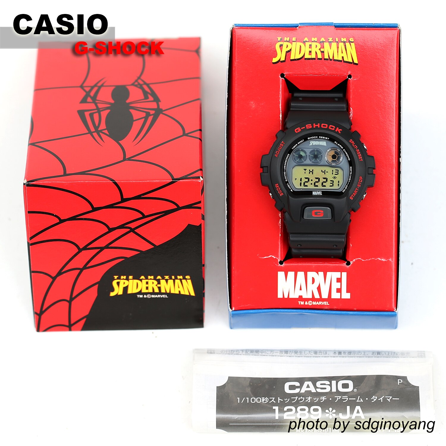 G-SHOCKxSpiderman蜘蛛侠