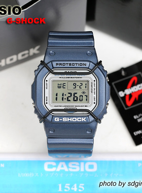 CASIO 卡西欧 G-SHOCK DW-5600GF-2AJF蓝色方块全新现货