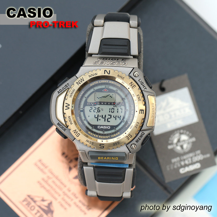 CASIO PRO-TERK PRT-1400RJ-7T Raid Gauloises 限定 全新结束