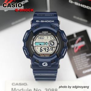 CASIO卡西欧G-SHOCK G-9100-2DR (深海蓝湾人系列) 全新结束