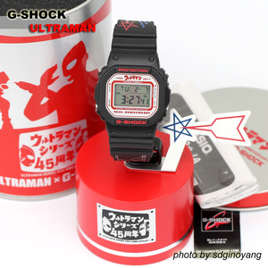 CASIO卡西欧G-SHOCK DW-5600VTUMAN-1T奥特曼诞生45周年 全新现货
