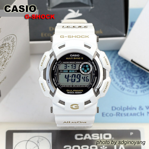 CASIO卡西欧G-SHOCK GW-9100K-7JR (I.C.E.R.C黥鱼保护) 全新结束