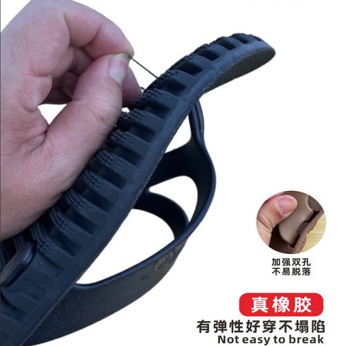 mxnwhn国拖鞋轮胎耐磨防滑人字拖夏外男夹趾潮流沙滩休闲凉鞋