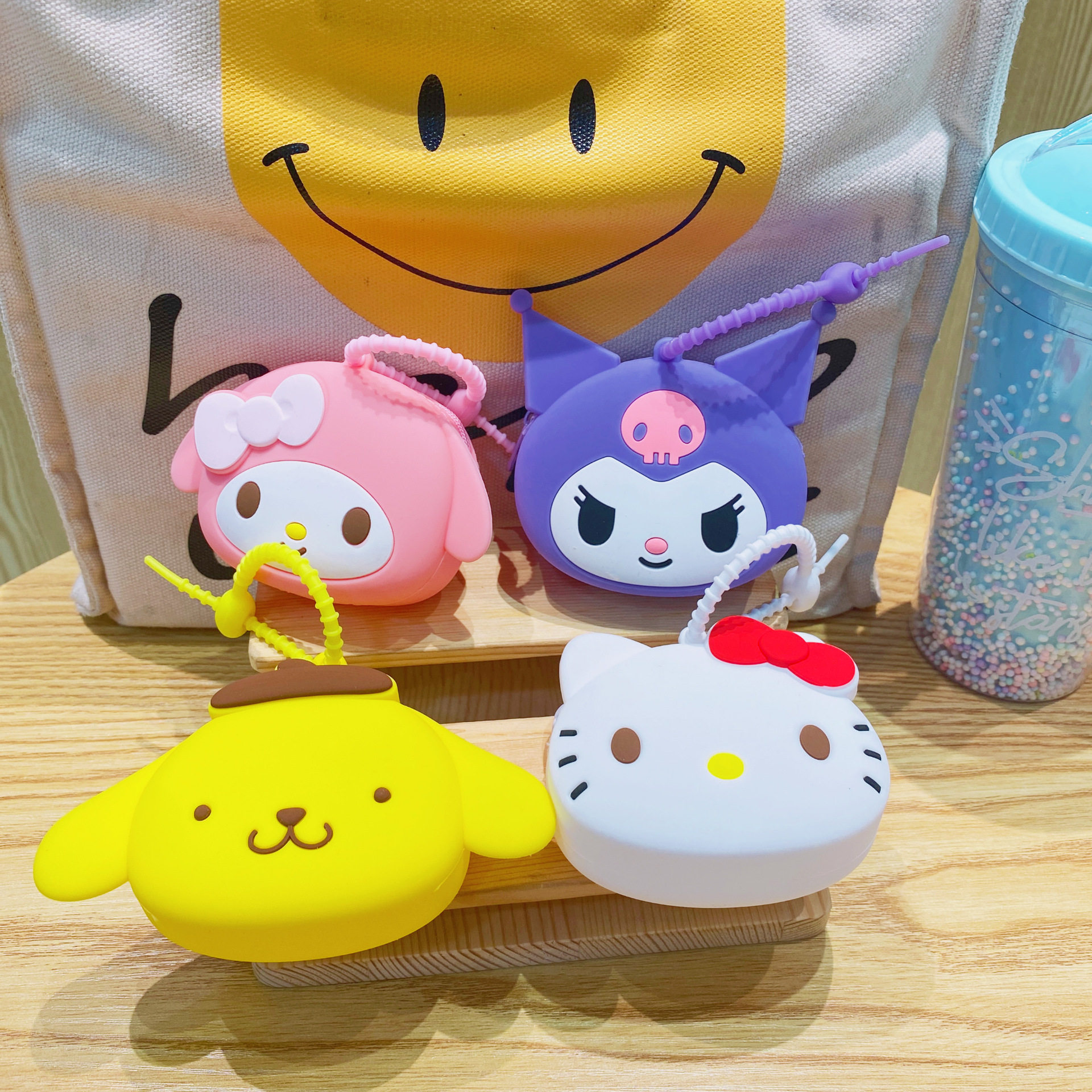 卡通零钱包钥匙扣可爱硅胶零钱包迷你包包儿童钱包书包挂件小礼品