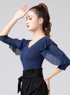女上衣SilkDance拉丁舞新款