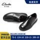 clarks伊顿纪德联名男童牛皮鞋 真皮C19E103促 学生校园系带黑皮鞋