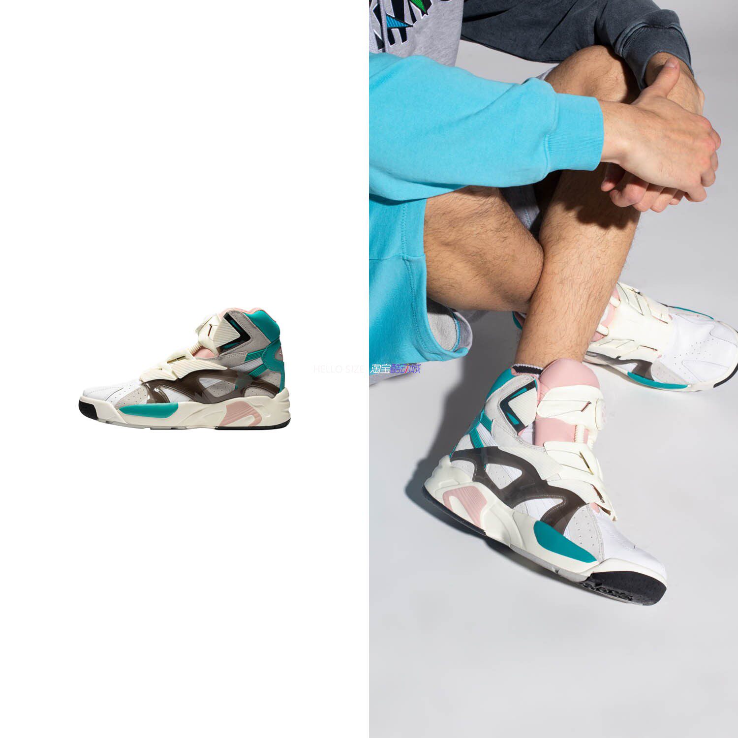 正品 Puma Disc System Weapon Discstory 男篮球鞋 374084-01-04