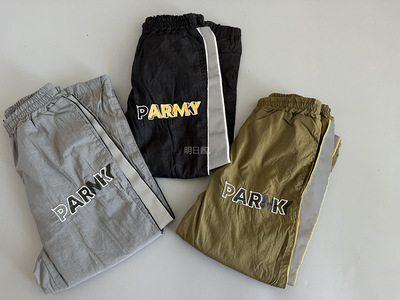 特惠｜日系TPS小众尼龙运动裤 防水防晒潮牌拼接反光条